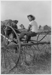 Working farms during interment