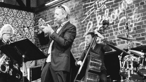 Mitch Manker, trumpet, Igor Kogan, bass